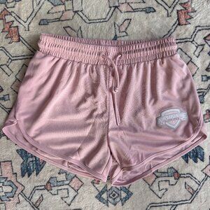 Alphalete Athletics Pink Mesh Shorts - size Small